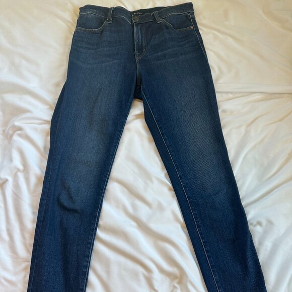 J Brand Maria High Waist Super Skinny Jeans | Deep Indigo | Size 28 - Picture 1 of 3
